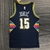 Denver Nuggets City Edition 75º NBA 21/22 - Masculina - Azul Marinho na internet