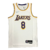 Los Angeles Lakers Association Edition 75º NBA 21/22 - Masculina - Branca