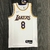 Los Angeles Lakers Association Edition 75º NBA 21/22 - Masculina - Branca na internet