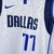 Dallas Mavericks Association Edition Infantil - Unissex - Branca - loja online