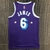 Los Angeles Lakers City Edition 75º NBA 21/22 - Masculina - Roxa