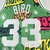 Boston Celtics Graffiti Sticker HWC 85/86 - Masculina - Verde - comprar online