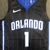 Imagem do Orlando Magic Icon Edition 75º NBA 21/22 - Masculina - Preta