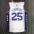 Philadelphia 76ers Association Edition 75º NBA 21/22 - Masculina - Branca