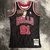 Chicago Bulls HWC Retrô 95/96 - Masculina - Preta com listras Vermelhas - CLVSSIC STORE | Regatas de Basquete