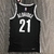 Imagem do Brooklyn Nets Icon Edition 75º NBA 21/22 - Masculina - Preta