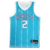 Charlotte Hornets Icon Edition 75º NBA 21/22 - Masculina - Turquesa