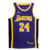 Los Angeles Lakers Statement Edition 75º NBA 21/22 - Masculina - Roxa