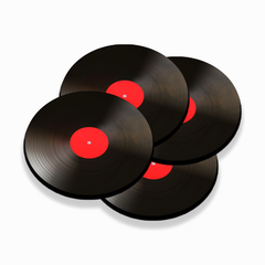 Porta-Copos Disco de Vinyl - comprar online