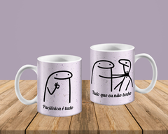 Caneca Flork Paciência é tudo que não tenho Catilipa