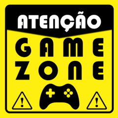 Placa Decorativa Game Zone Catilipa