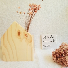 Casinha_Madeira em Flor - comprar online