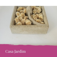 Casinha_Jardim em flor_ e porta-clips - loja online