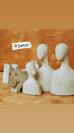 Escultura _Família Estrutura - Q'Petit Oficial_Objetos para encantar