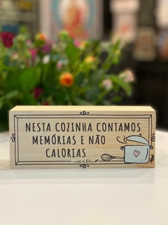 Bloco Retangular Contamos Memorias 6x15 Pinus - comprar online