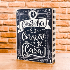 Box Cozinha Coração 15x20 - Amanhã te Conto um Segredo - Atacado