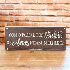 Box Com o passar dos vinhos 12x30 - comprar online