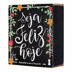 Box Feliz Hoje 8x10 - comprar online