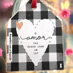 Tag Casinha Amor Casa Lar - comprar online