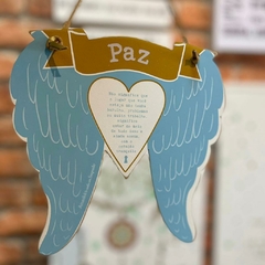 Placa Asas Paz Asas