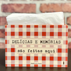 Porta Guardanapo Delicias e memorias