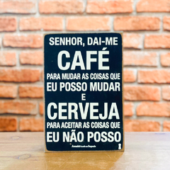 Box Senhor Dai-me Café 10x15 na internet