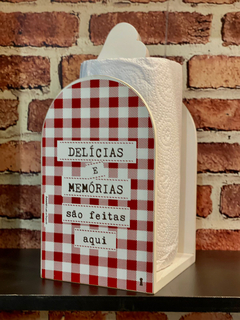 Porta Papel Delicias e memorias