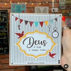 Box Deus é bom 12x12 - comprar online