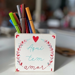 Porta-Treco P Aqui tem Amor - comprar online