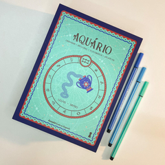 Caixa Livro P Aquario signos