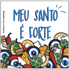 Box Santo forte amuletos 12x12