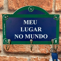 Porta Chaves Meu Lugar no Mundo