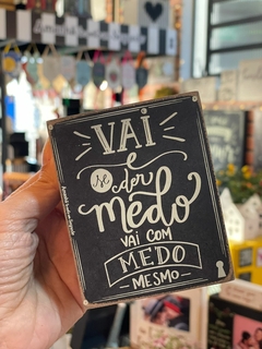 Box Se Der Medo 8x10 - Amanhã te Conto um Segredo - Atacado