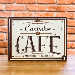 Box Cantinho do Café 15x20 - Amanhã te Conto um Segredo - Atacado