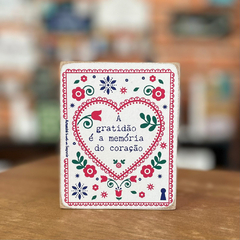 Box Gratidao e memoria 8x10 - comprar online