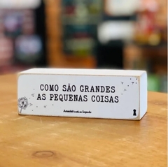 Box Pequenas coisas 4x12 - Amanhã te Conto um Segredo - Atacado