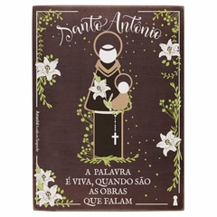 Box Santo Antônio 15x20 - Amanhã te Conto um Segredo - Atacado