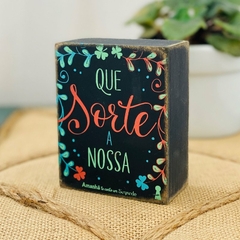 Box Sorte nossa 8x10 - loja online