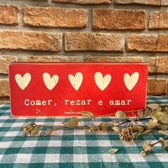 Box Comer Rezar Amar 12x30 na internet