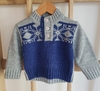 9012i sweater bb AZUL/GRIS