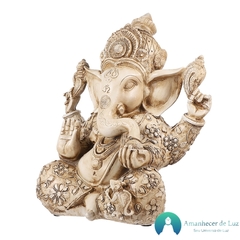 Escultura deus Ganesha em Resina - comprar online