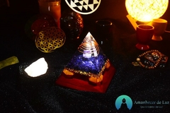 Orgonite Ametista Lapis Lazuli Elementos - comprar online