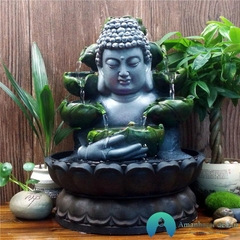 Fonte de Água Feng Shui Bhuda Tibetano Decoração na internet