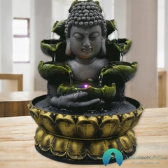 Fonte de Água Feng Shui Bhuda Tibetano Decoração - Amanhecer de Luz - Seu Universo de Luz Loja Online de Artigos Religiosos