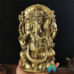 Escultura Ganesha em Resina