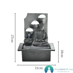 Imagem do Fonte de Água Decorativa Buda Zen