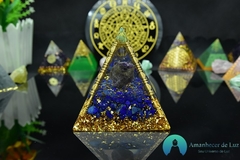 Orgonite Lápis Lazuli Ametista Reiki