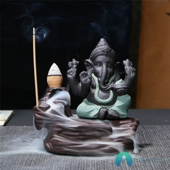 Incensário Intelecto Ganesha de Cerâmica + Brinde - comprar online