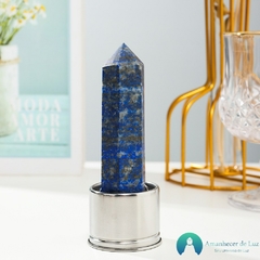 Infusor de Cristal em Pedra Natural Lapis Lazuli