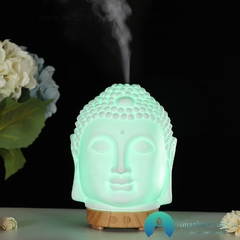 Difusor Buda Zen Para Óleos Essenciais Aromaterapia - Amanhecer de Luz - Seu Universo de Luz Loja Online de Artigos Religiosos